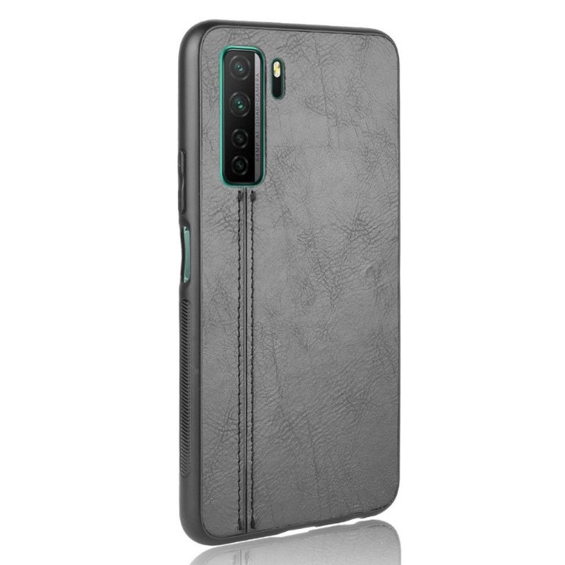 Kryt Na Huawei P40 Lite 5G Kožený Efekt