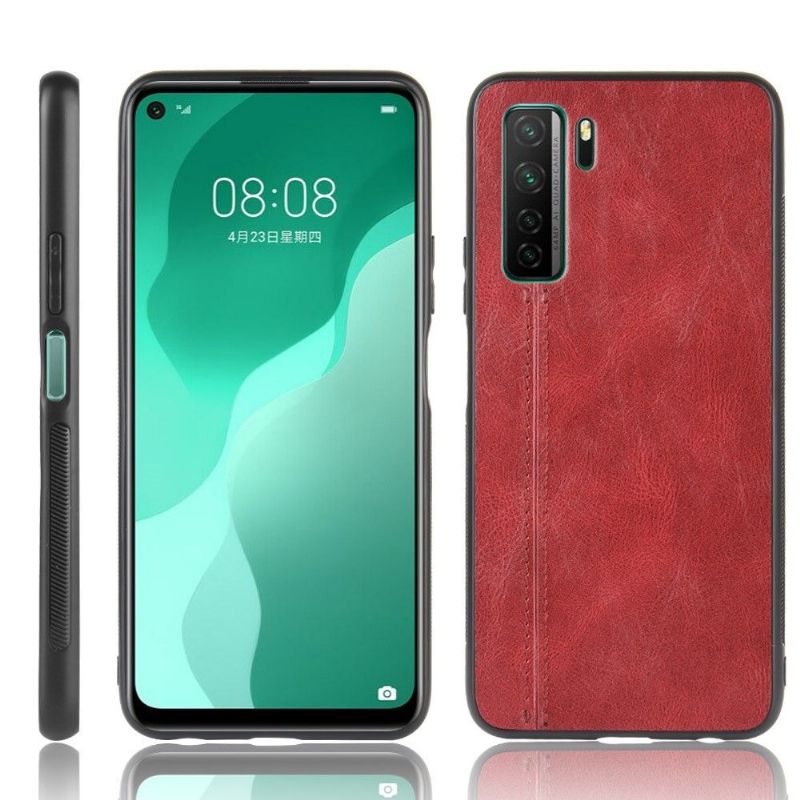 Kryt Na Huawei P40 Lite 5G Kožený Efekt
