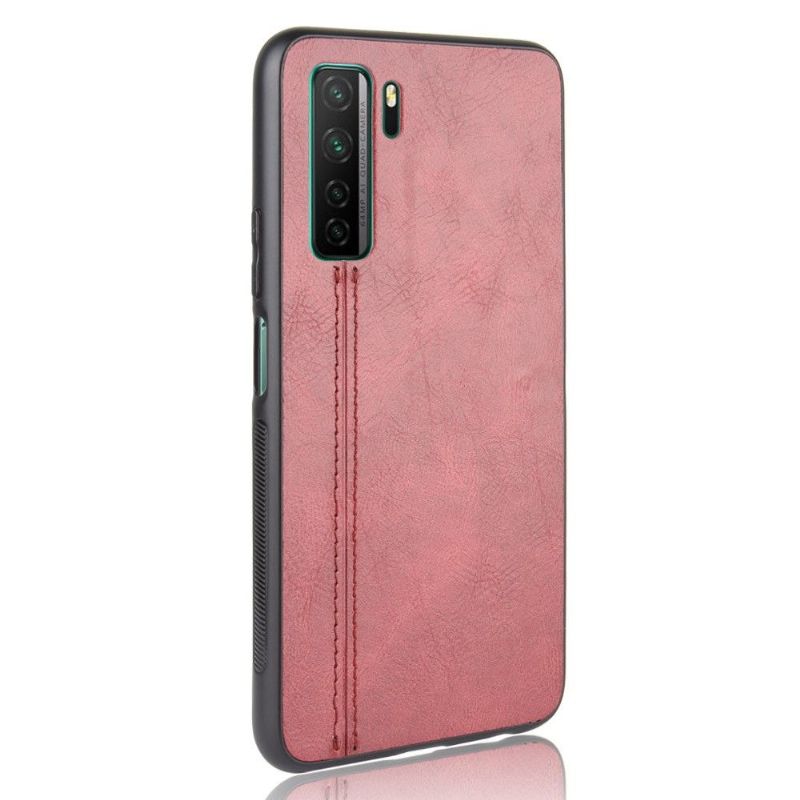 Kryt Na Huawei P40 Lite 5G Kožený Efekt