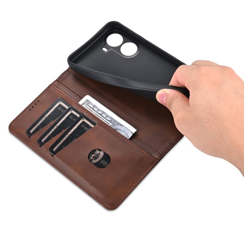 Kožené Pouzdro Folio Poco X7 Pro 5g Azns