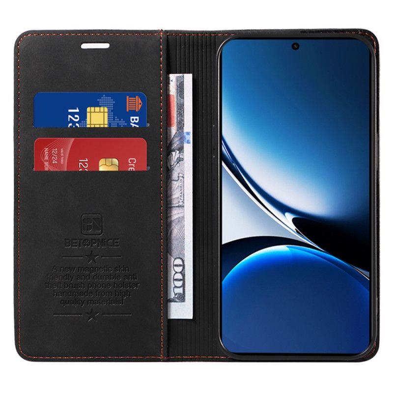 Kožené Pouzdro Folio Poco X7 Pro 5g Betopnice Semišový Efekt