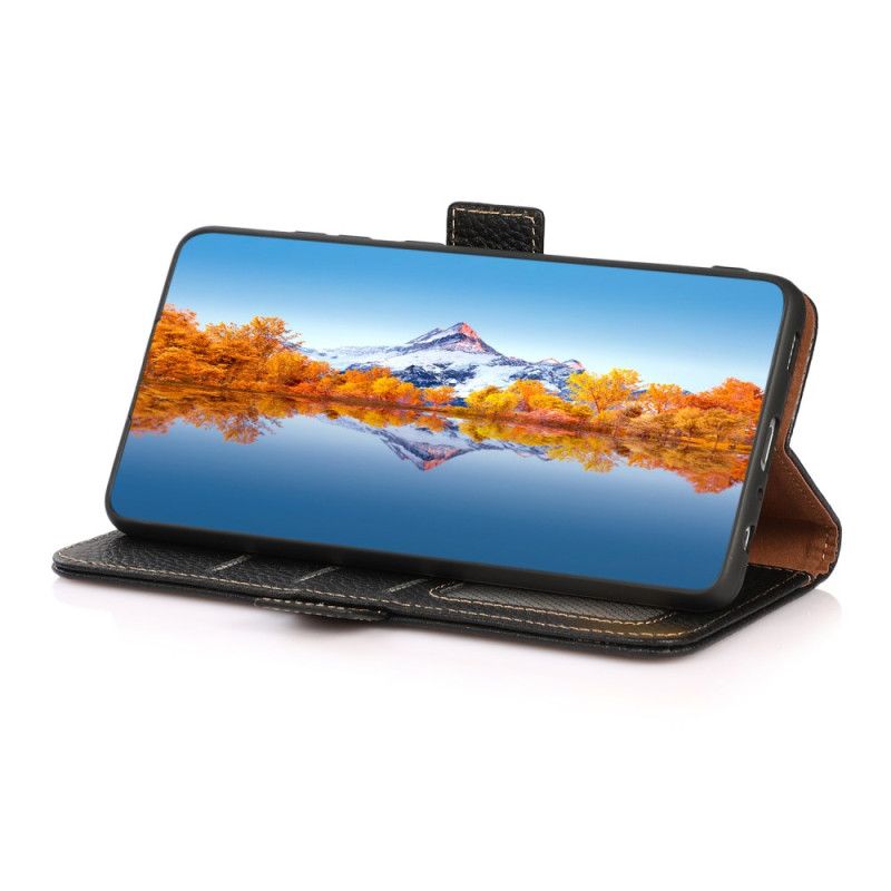 Kožené Pouzdro Folio Poco X7 Pro 5g Khazneh Liči Kůže
