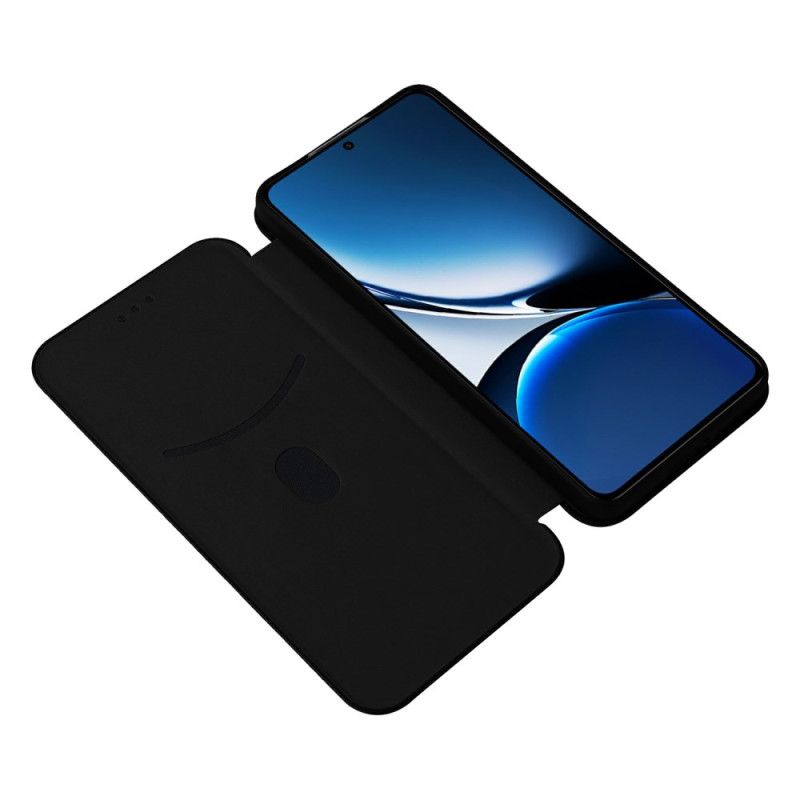 Kožené Pouzdro Folio Poco X7 Pro 5g Uhlíková Vlákna