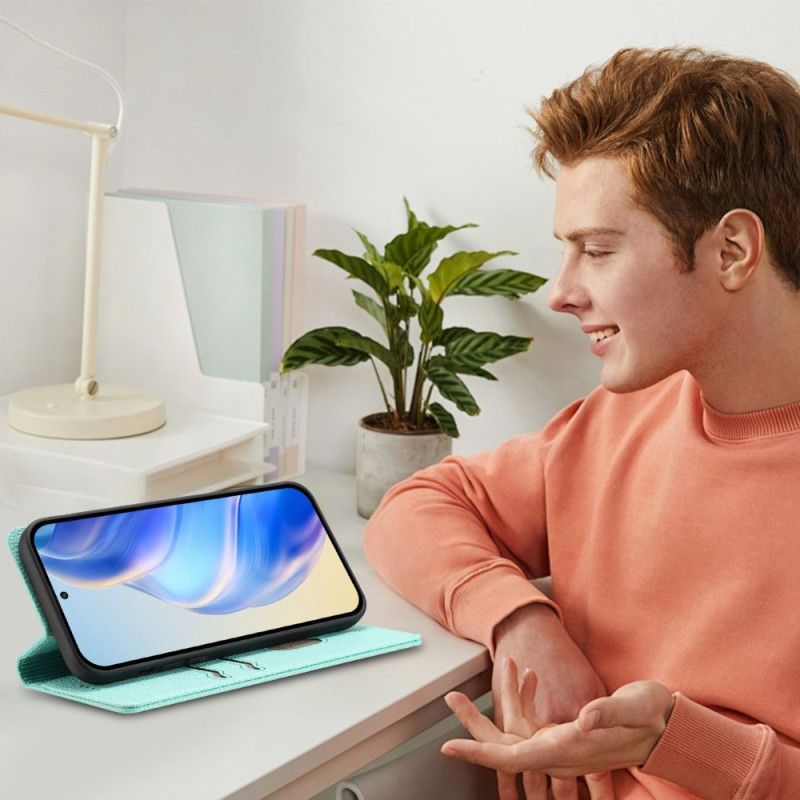 Kožené Pouzdro Poco X7 Pro 5g Texturovaný Kožený Efekt Rfid Blokování