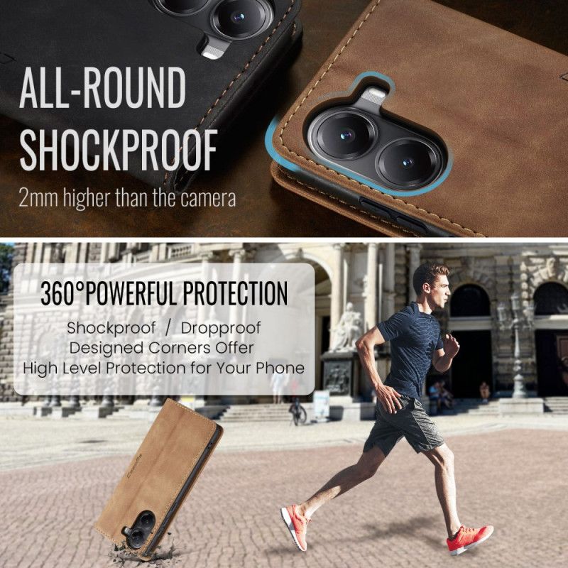 Kožený Kryt Poco X7 Pro 5g Caseme