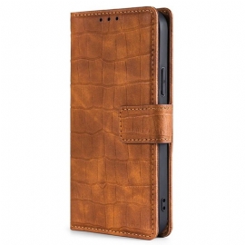 Kožený Kryt Poco X7 Pro 5g Krokodýlí Styl