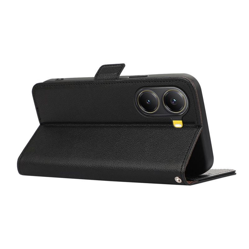 Kožený Kryt Poco X7 Pro 5g Liči Umělá Kůže Abeel