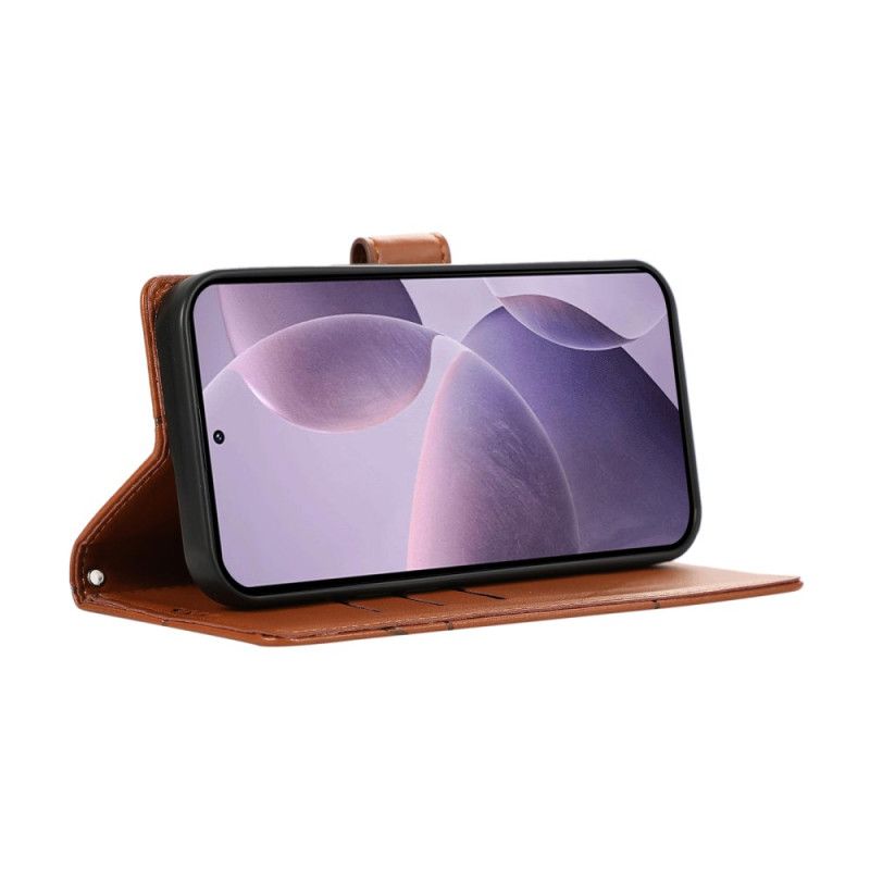 Kožený Kryt Poco X7 Pro 5g Pruhy