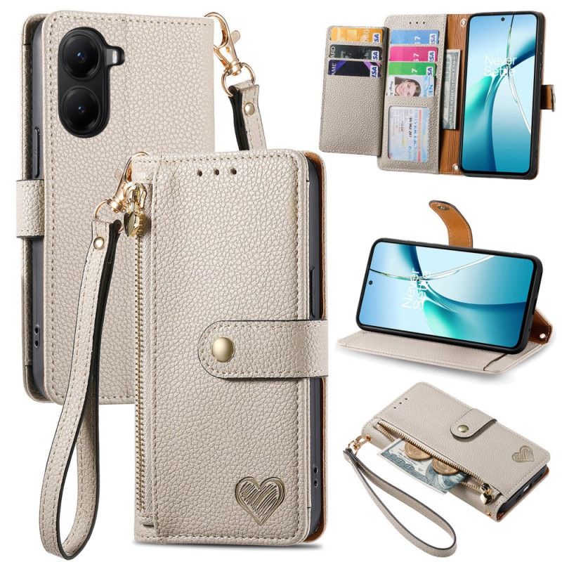 Kožený Kryt Poco X7 Pro 5g Rfid Ochrana Design Srdce