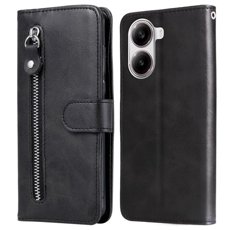 Kožený Kryt Poco X7 Pro 5g Zip