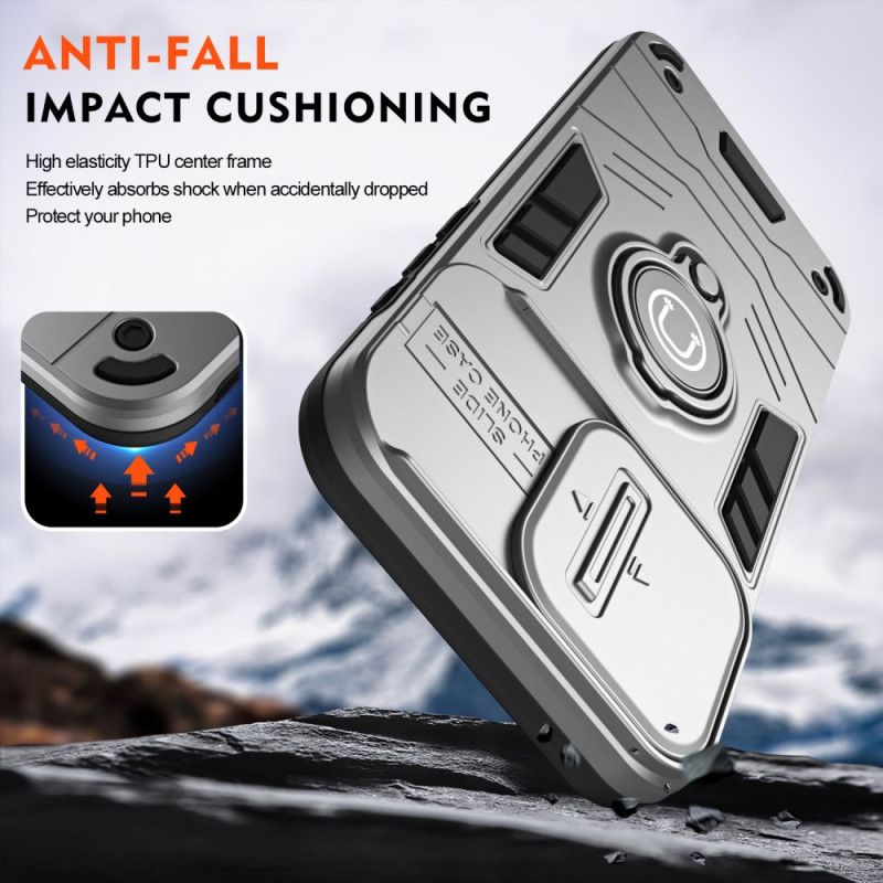 Kryt Na Poco X7 Pro 5g Posuvný Kryt Fotoaparátu A Stojan