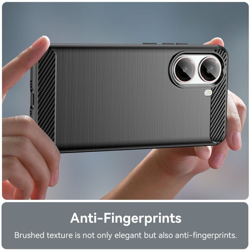 Kryt Poco X7 Pro 5g Kartáčované Uhlíkové Vlákno