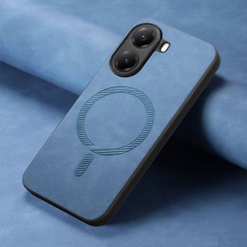 Kryt Poco X7 Pro 5g Kompatibilní S Magsafe Kožený Efekt