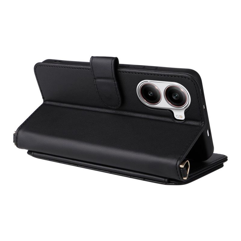 Peněženková Pouzdra Poco X7 Pro 5g Kryty Na Mobil Multifunkční Prošívaný