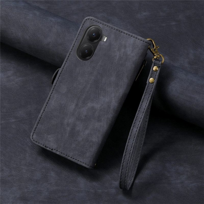 Peněženková Pouzdra Poco X7 Pro 5g Kryty Na Mobil Peněženka S Geometrickými Liniemi