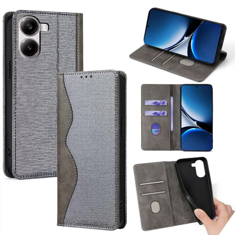 Peněženková Pouzdra Poco X7 Pro 5g Kryty Na Mobil Vlnitý Vzor