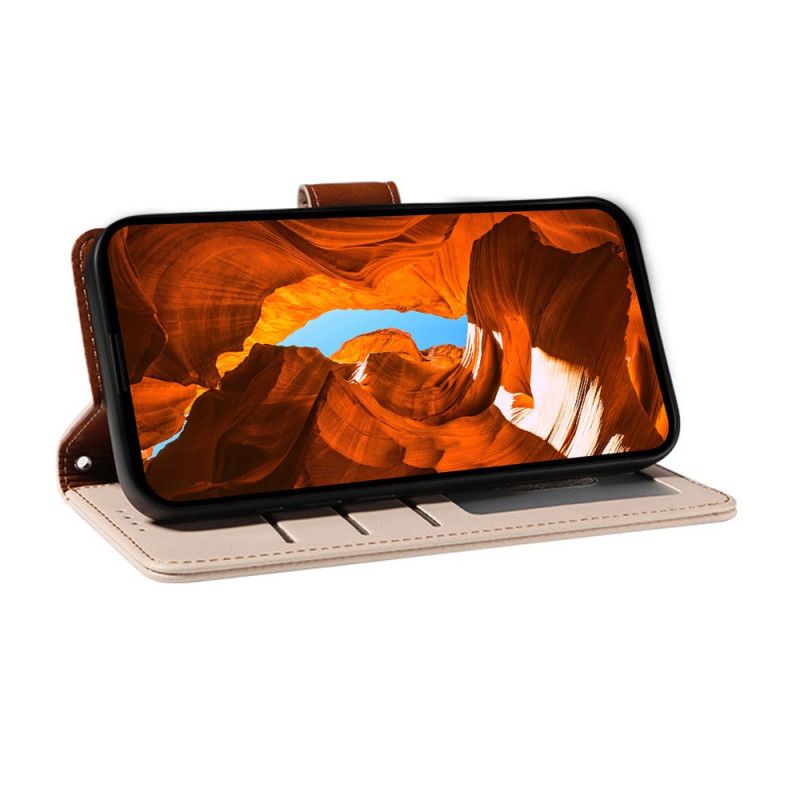 Peněženková Pouzdra Poco X7 Pro 5g Rfid Ochrana Se Šňůrkou Na Krk