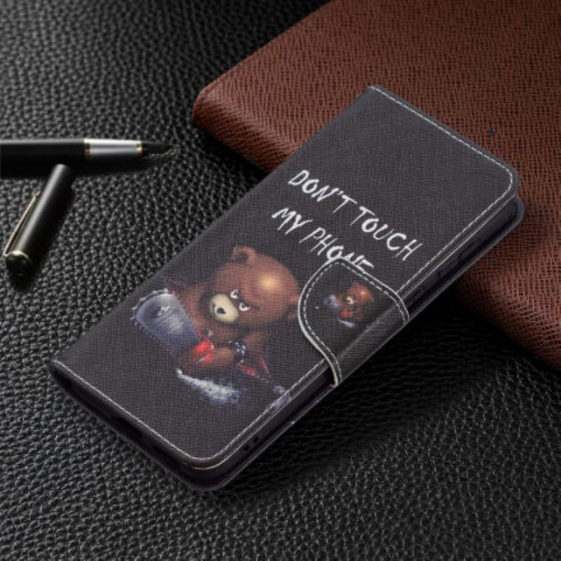Flipové Pouzdro Na Huawei P50 Nebezpečný Medvěd