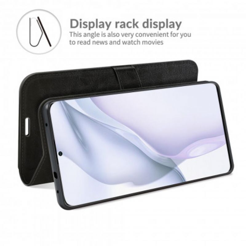 Kožené Pouzdro Na Huawei P50 Stylový Kožený Design