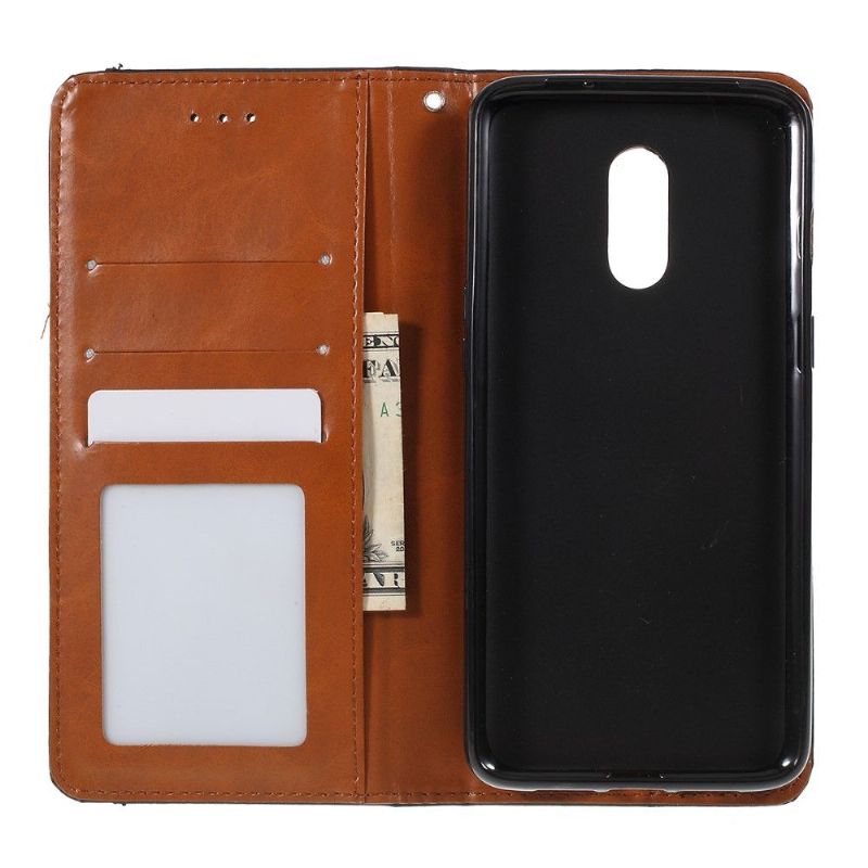 Flipové Pouzdro Na OnePlus 7 Kožené Pouzdro Na Stojan