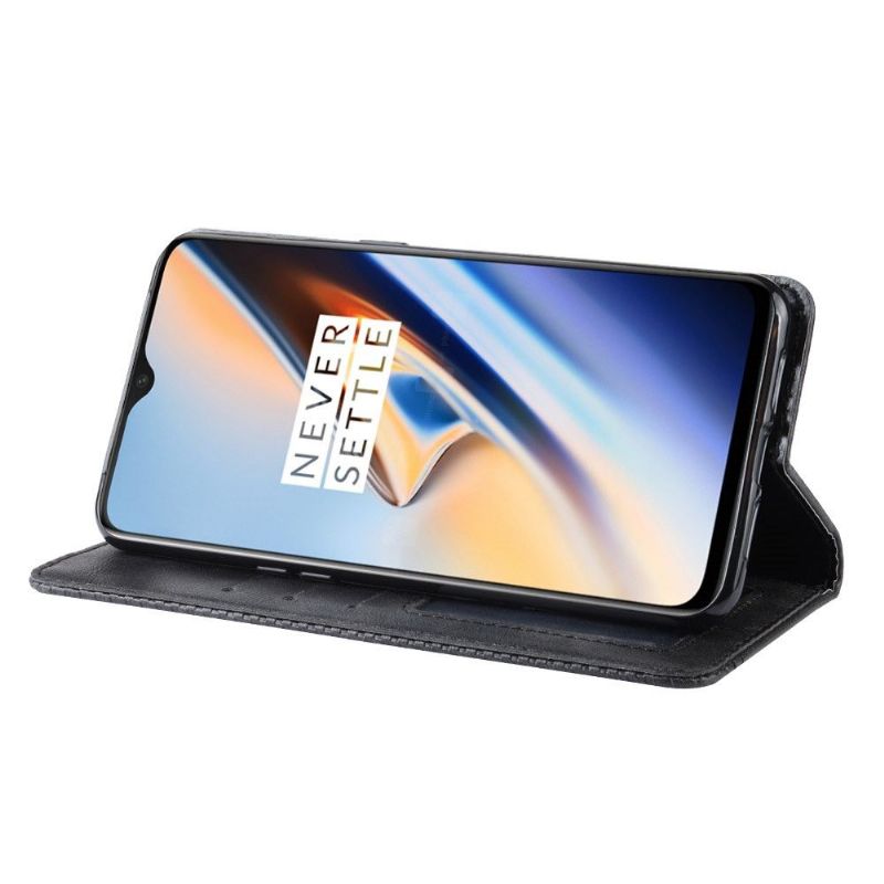 Kožené Pouzdro Folio Na OnePlus 7 Kožený Styl Cirénius