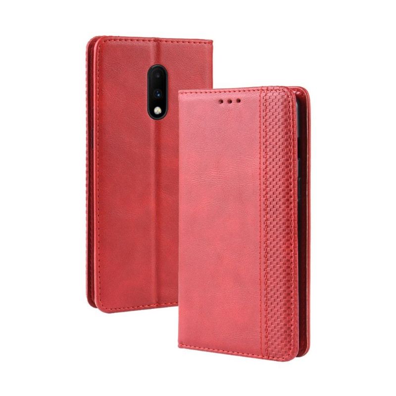 Kožené Pouzdro Folio Na OnePlus 7 Kožený Styl Cirénius