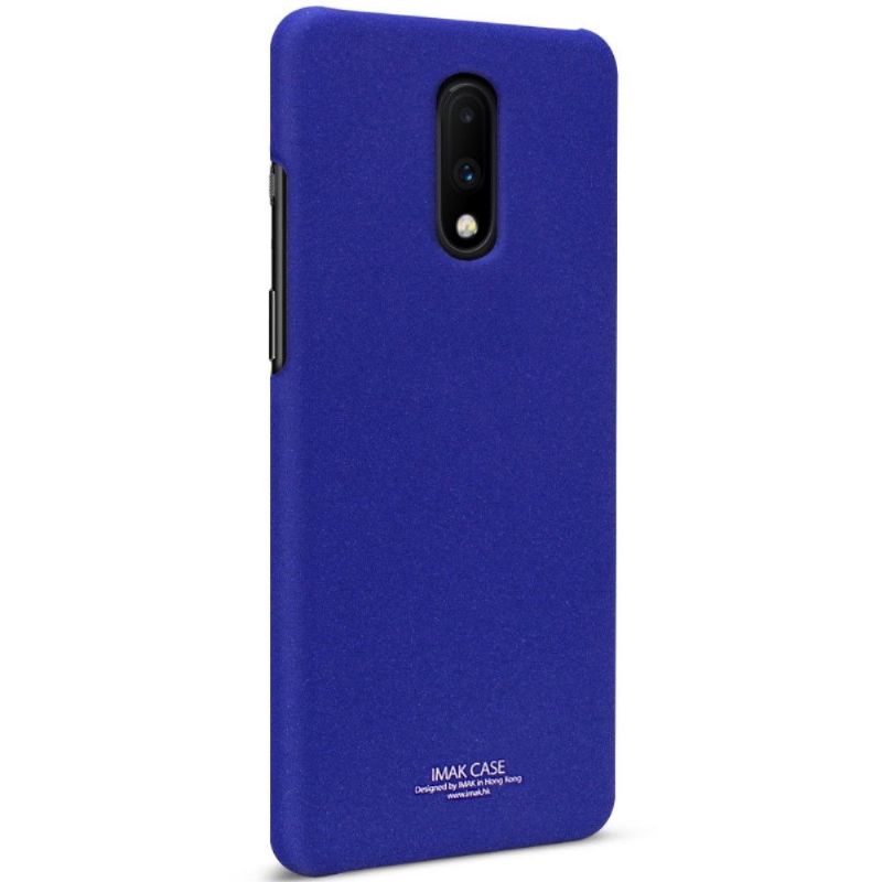 Kryt Na OnePlus 7 Imak Matt Finish + Odnímatelná Podpěra - Modrá