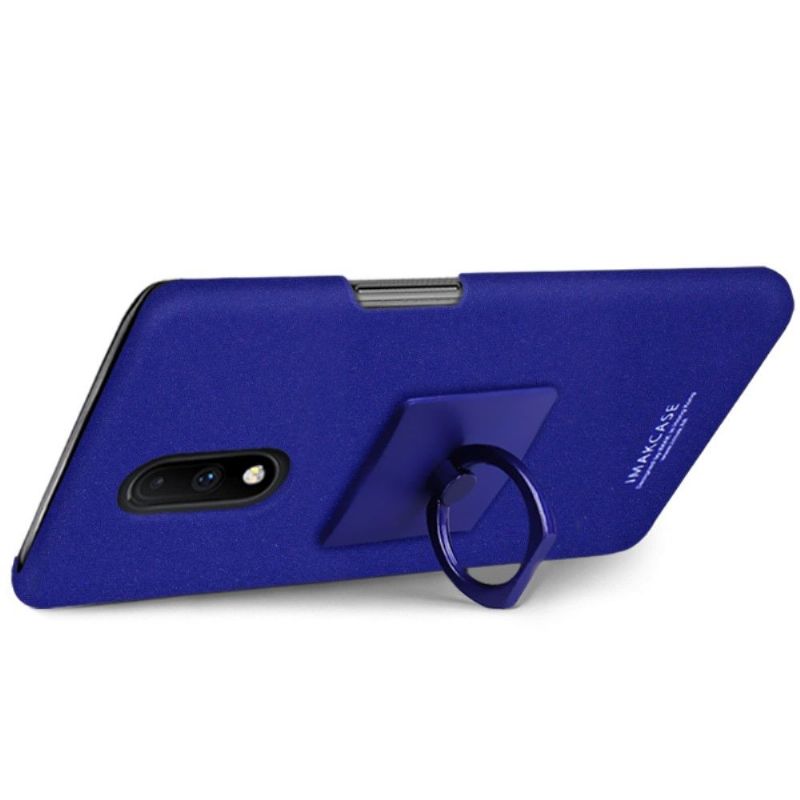Kryt Na OnePlus 7 Imak Matt Finish + Odnímatelná Podpěra - Modrá
