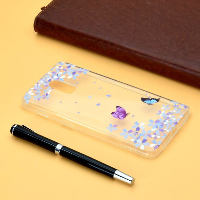 Kryt Na OnePlus 7 Květiny Motýlů