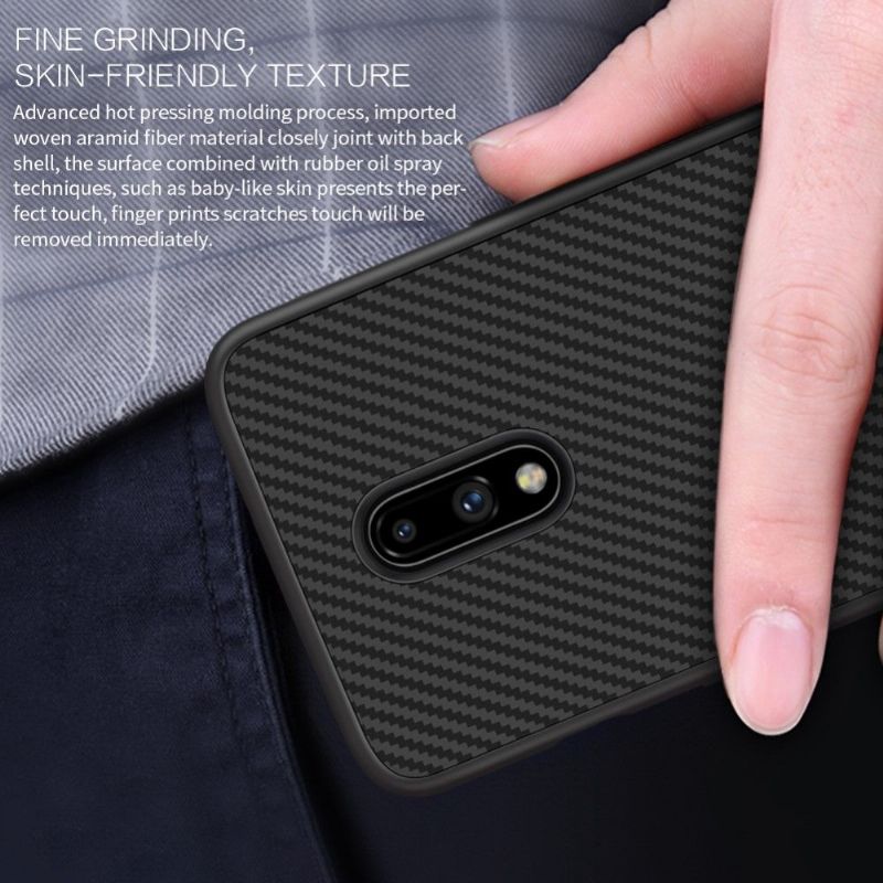 Kryt Na OnePlus 7 Syntetické Vlákno