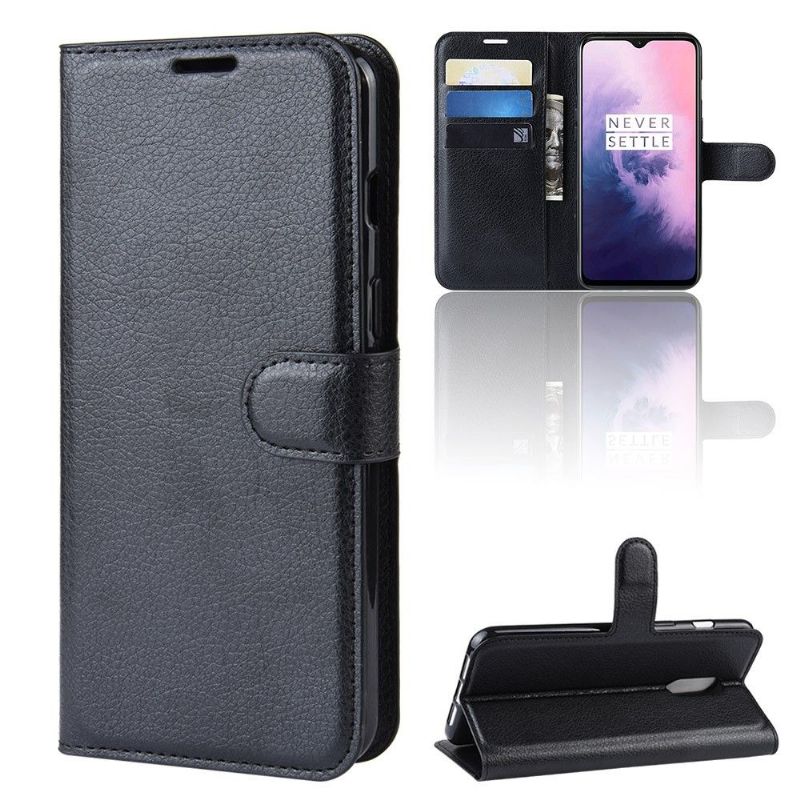 Pouzdra Na OnePlus 7 Peněženkové Pouzdro Stylová Kožená Peněženka