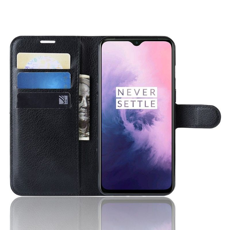 Pouzdra Na OnePlus 7 Peněženkové Pouzdro Stylová Kožená Peněženka