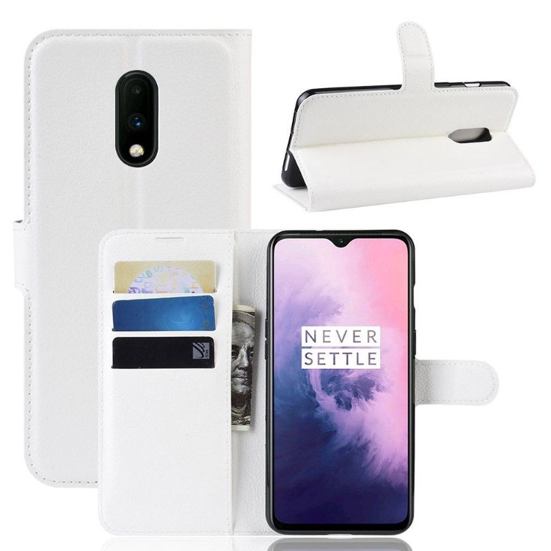 Pouzdra Na OnePlus 7 Peněženkové Pouzdro Stylová Kožená Peněženka