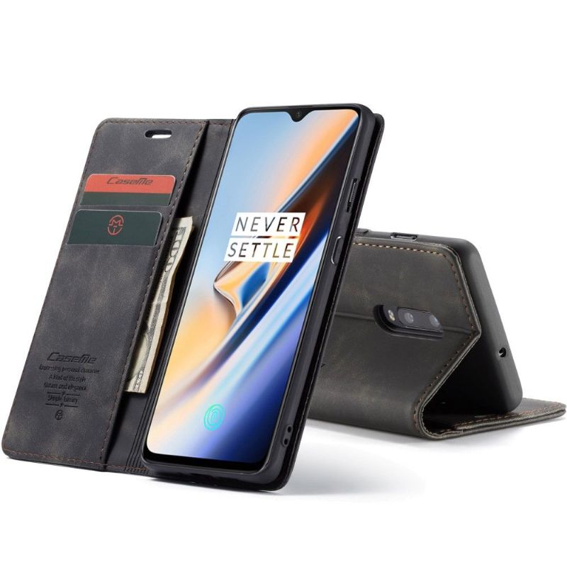 Pouzdra Na OnePlus 7 Prémiová Imitace Kůže