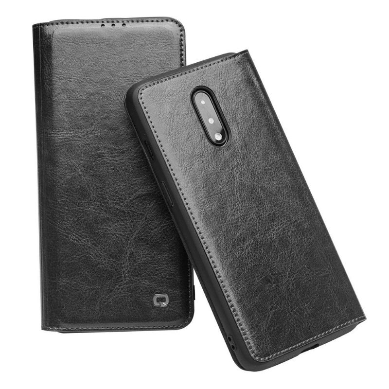 Pouzdra Na OnePlus 7 Ručně Vyráběná Pravá Kůže