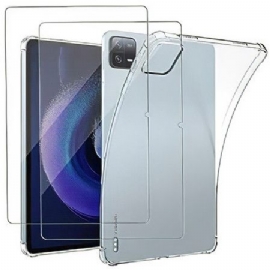 Kryt Xiaomi Pad 6 Průhledná A Tvrzená Skleněná Ochranná Fólie Na Displej
