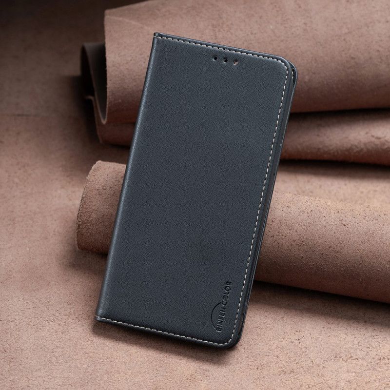 Kožené Pouzdro Folio Xiaomi Redmi Note 15 5g Binfen Color Kožený Efekt