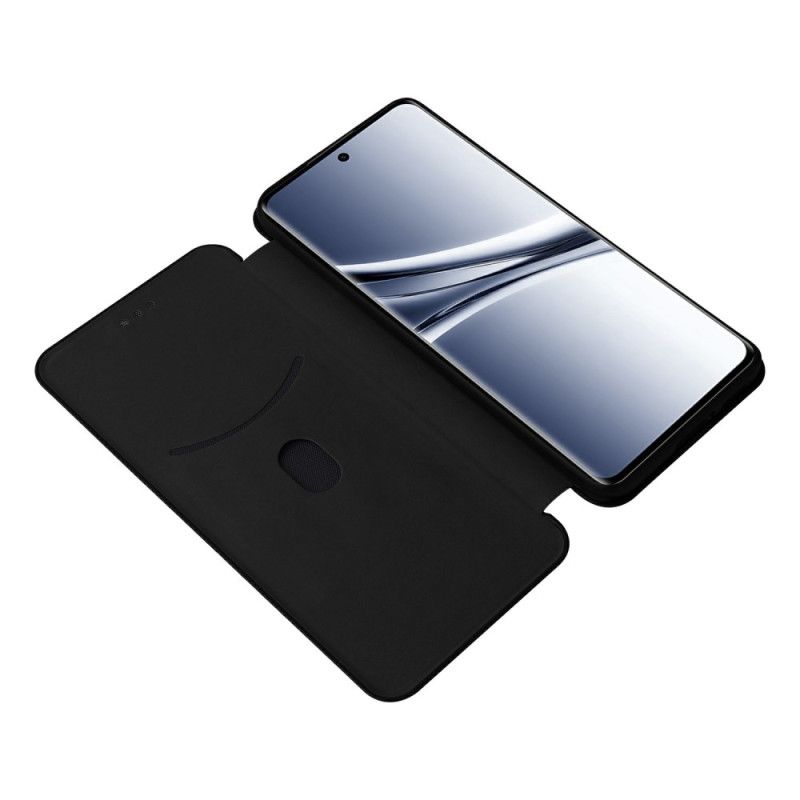 Kožené Pouzdro Folio Xiaomi Redmi Note 15 5g Nárazuvzdorná Textura Z Uhlíkových Vláken