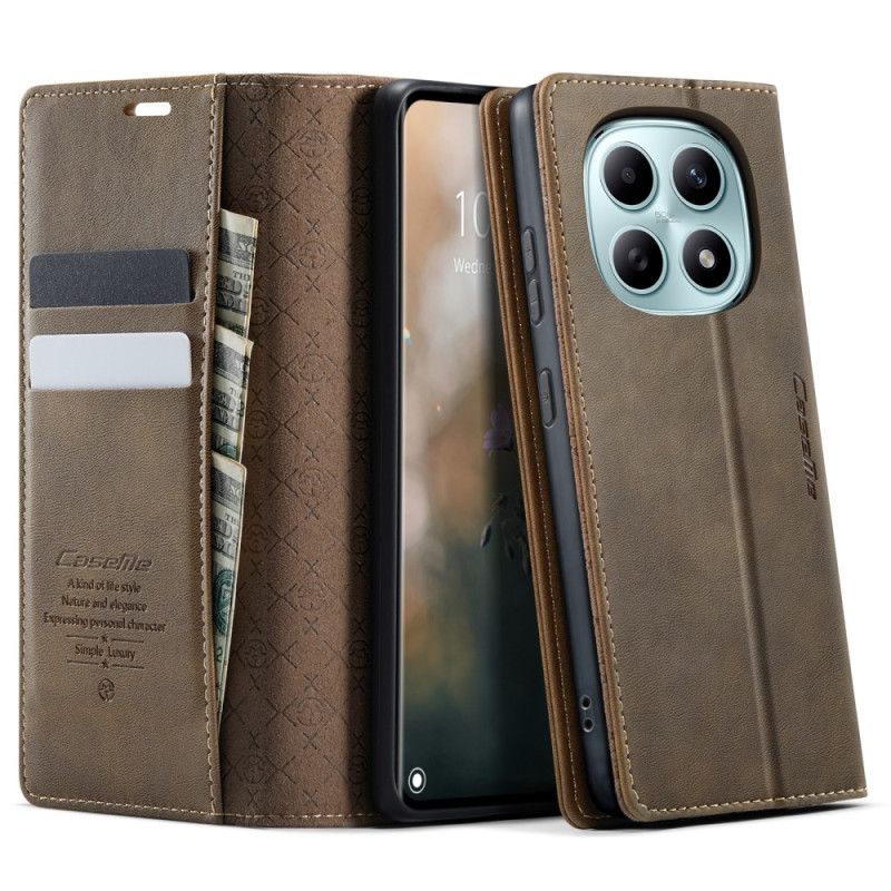 Kožený Kryt Na Xiaomi Redmi Note 15 5g Caseme