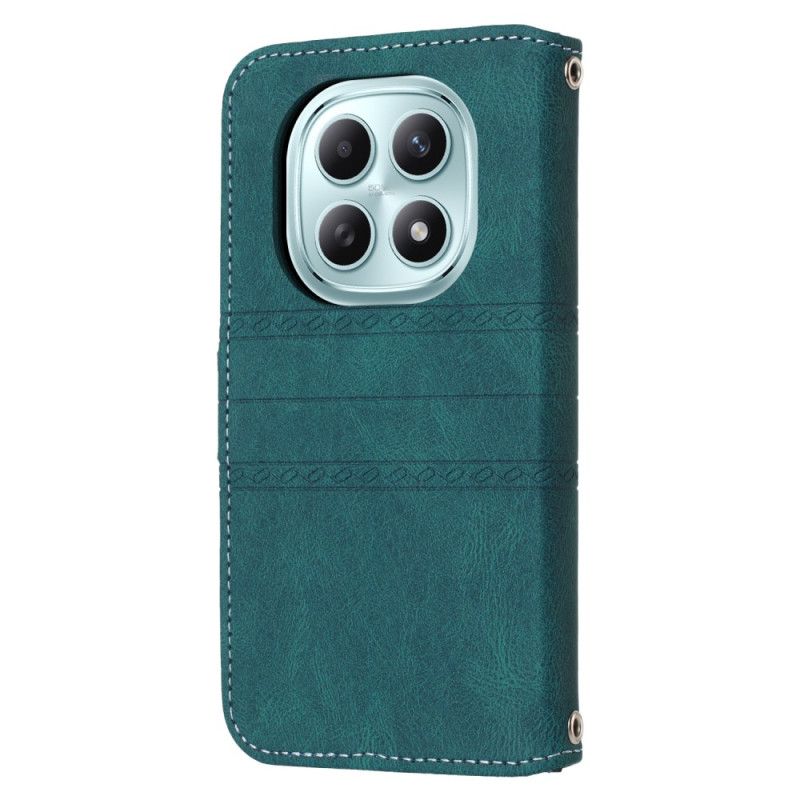 Kožený Kryt Na Xiaomi Redmi Note 15 5g Dierfeng