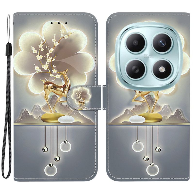 Kožený Kryt Na Xiaomi Redmi Note 15 5g Jelen Sika