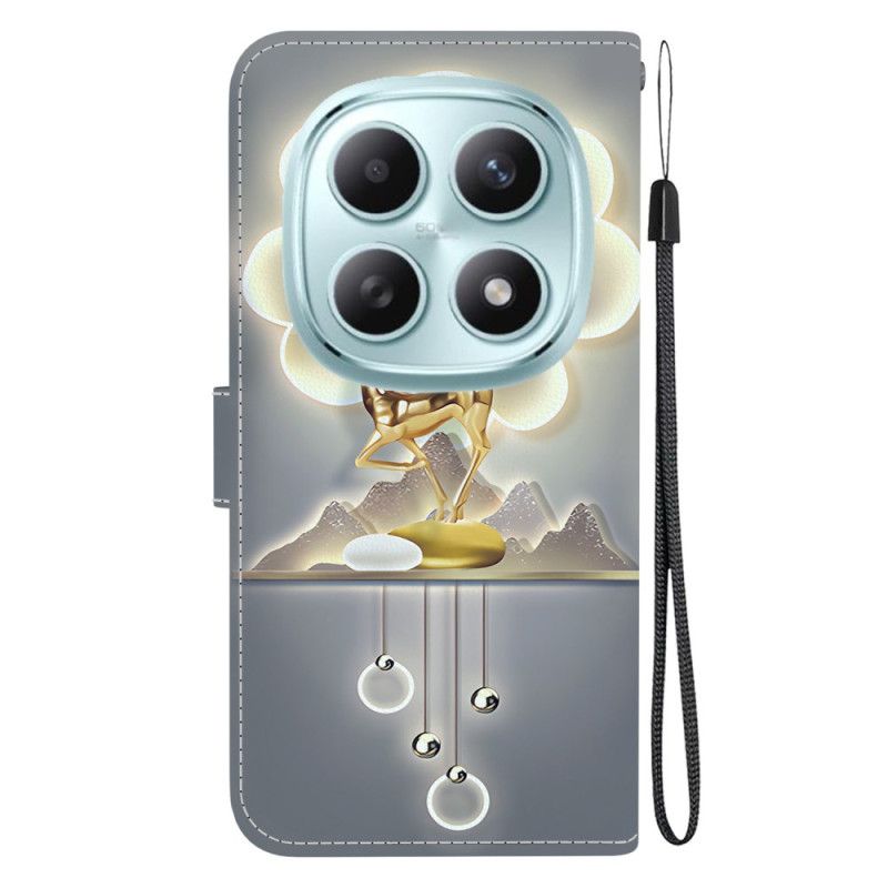 Kožený Kryt Na Xiaomi Redmi Note 15 5g Jelen Sika