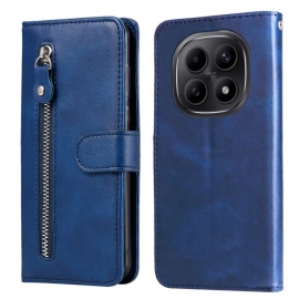 Kožený Kryt Na Xiaomi Redmi Note 15 5g Kapsa Na Zip