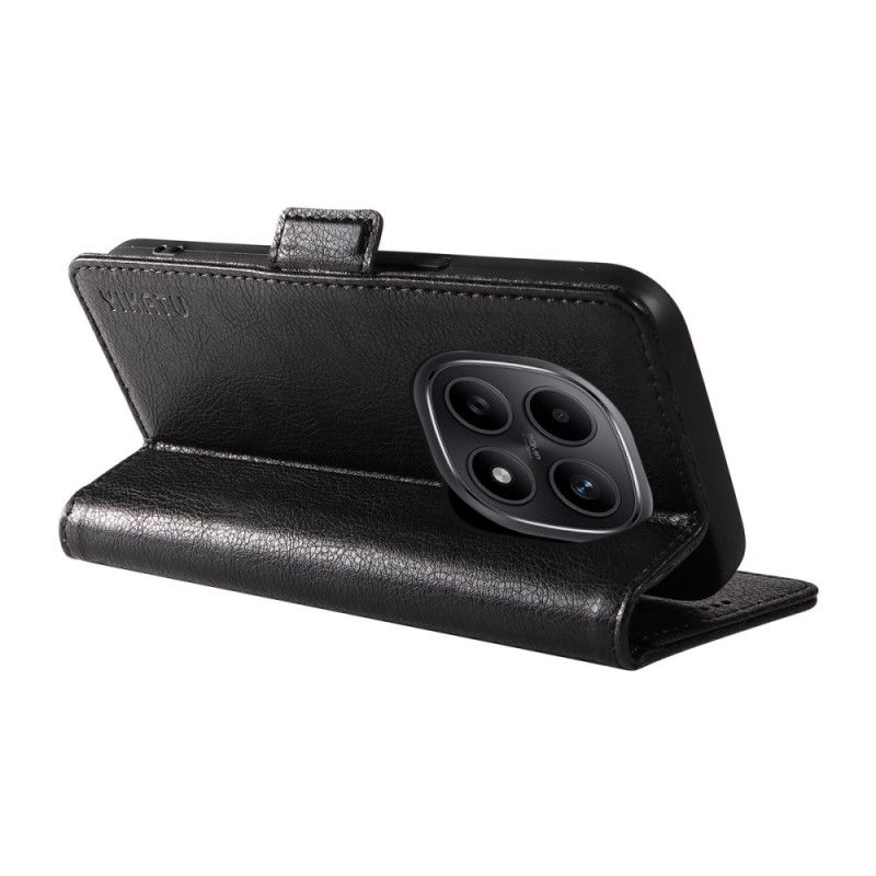 Kožený Kryt Na Xiaomi Redmi Note 15 5g Yikatu