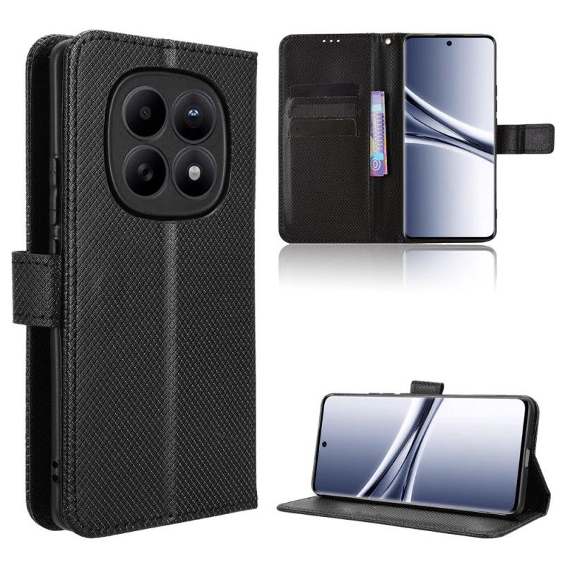 Kožený Kryt Xiaomi Redmi Note 15 5g Diamantová Textura