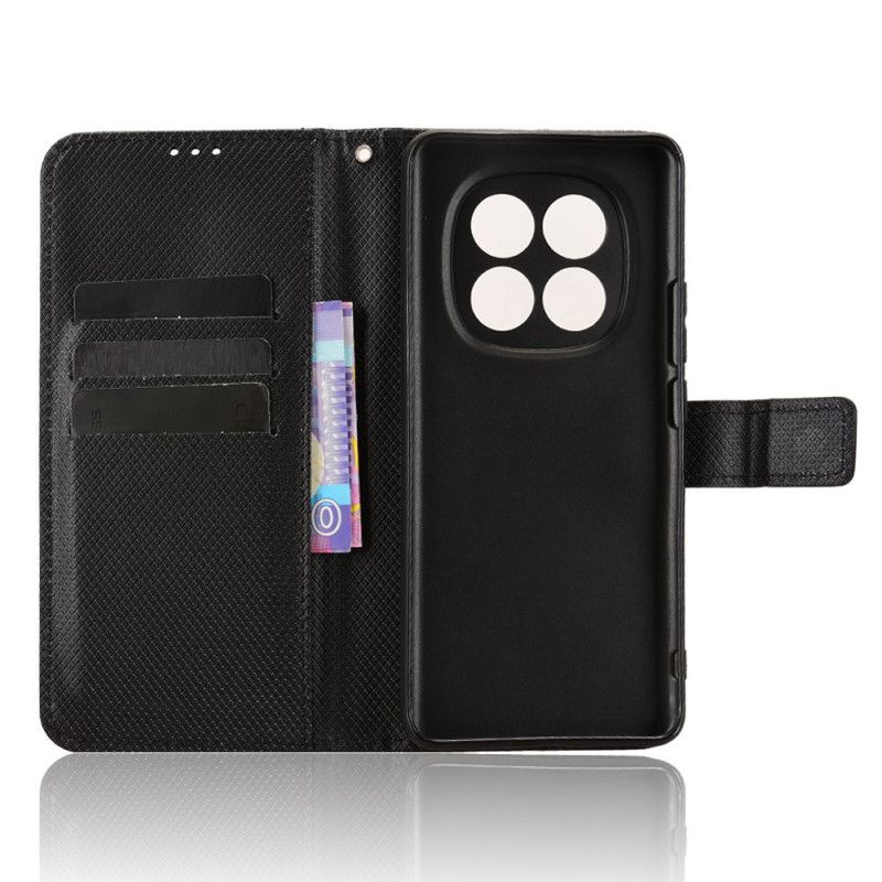 Kožený Kryt Xiaomi Redmi Note 15 5g Diamantová Textura