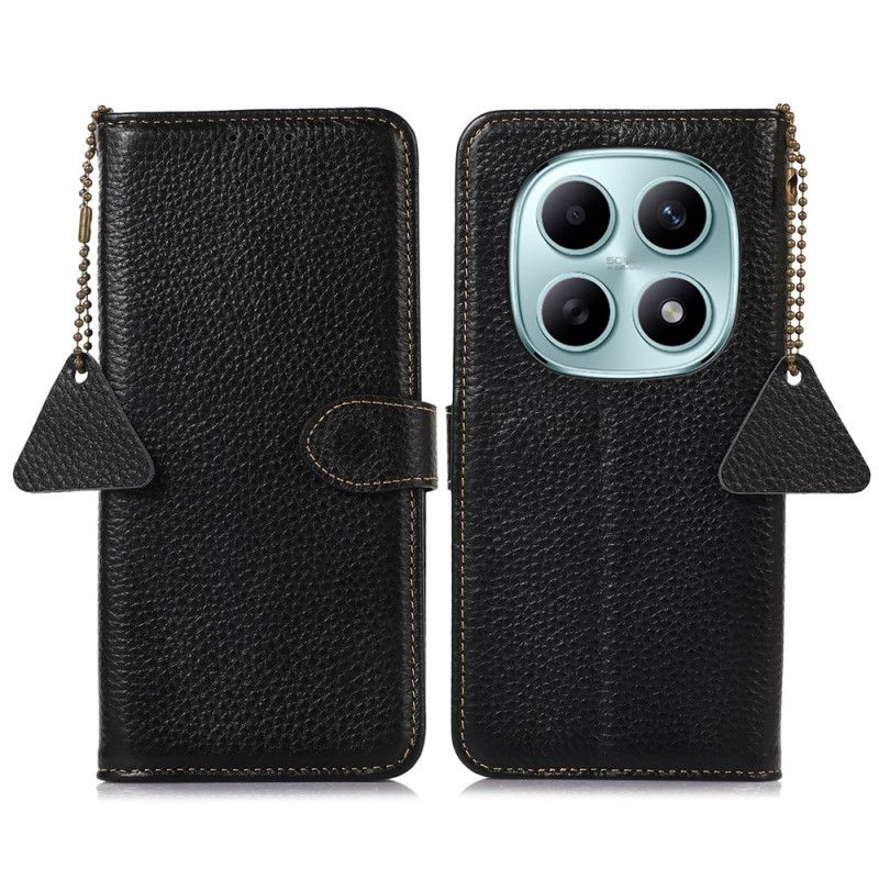 Kožený Kryt Xiaomi Redmi Note 15 5g Kůže S Rfid Blokováním