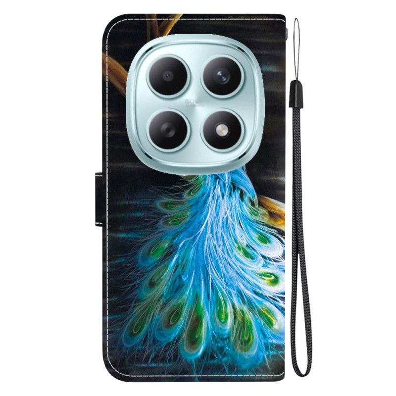 Kožený Kryt Xiaomi Redmi Note 15 5g Páv