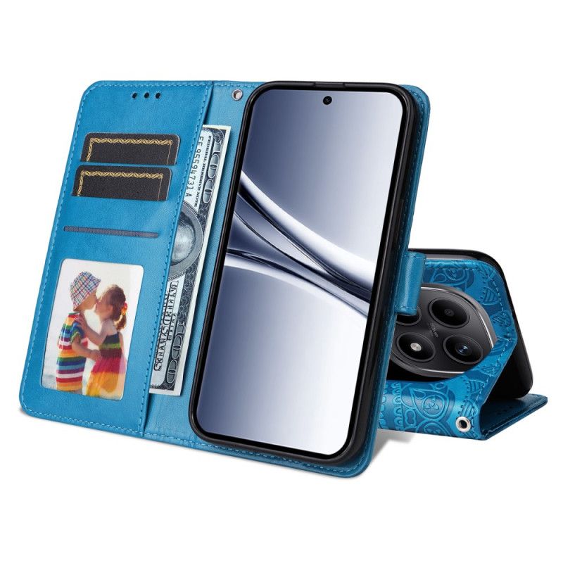 Kožený Kryt Xiaomi Redmi Note 15 5g Vzor Mandaly