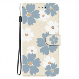 Peněženková Pouzdra Xiaomi Redmi Note 15 5g Kryty Na Mobil Modré Sedmikrásky